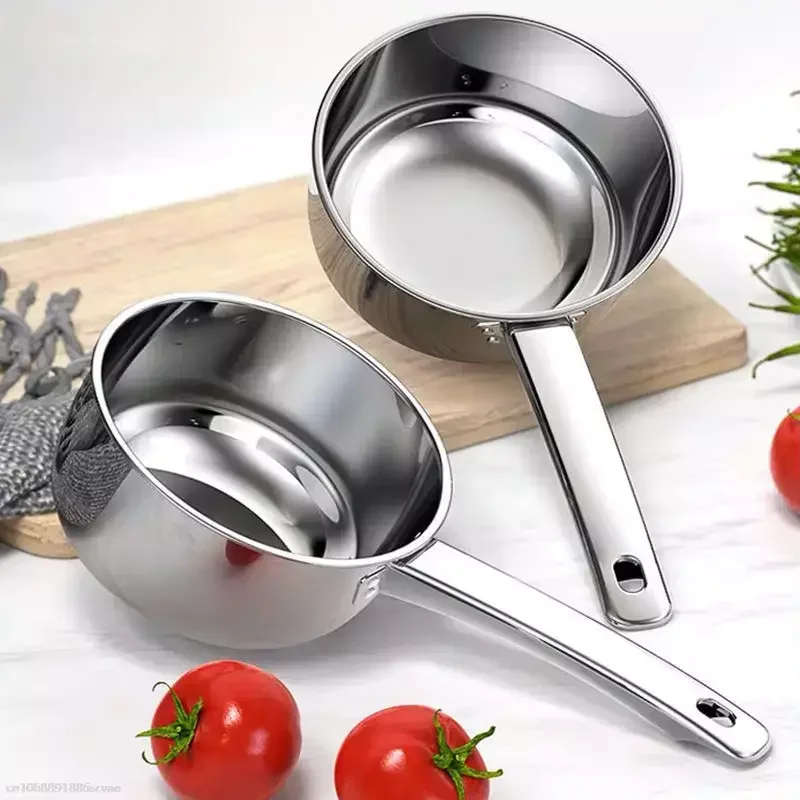 Stainless Steel Ladle Food Grade Thickened Ladle Household Kitchen Water Bleaching Ladle Short Handle Ladle Water Scoop 물국자