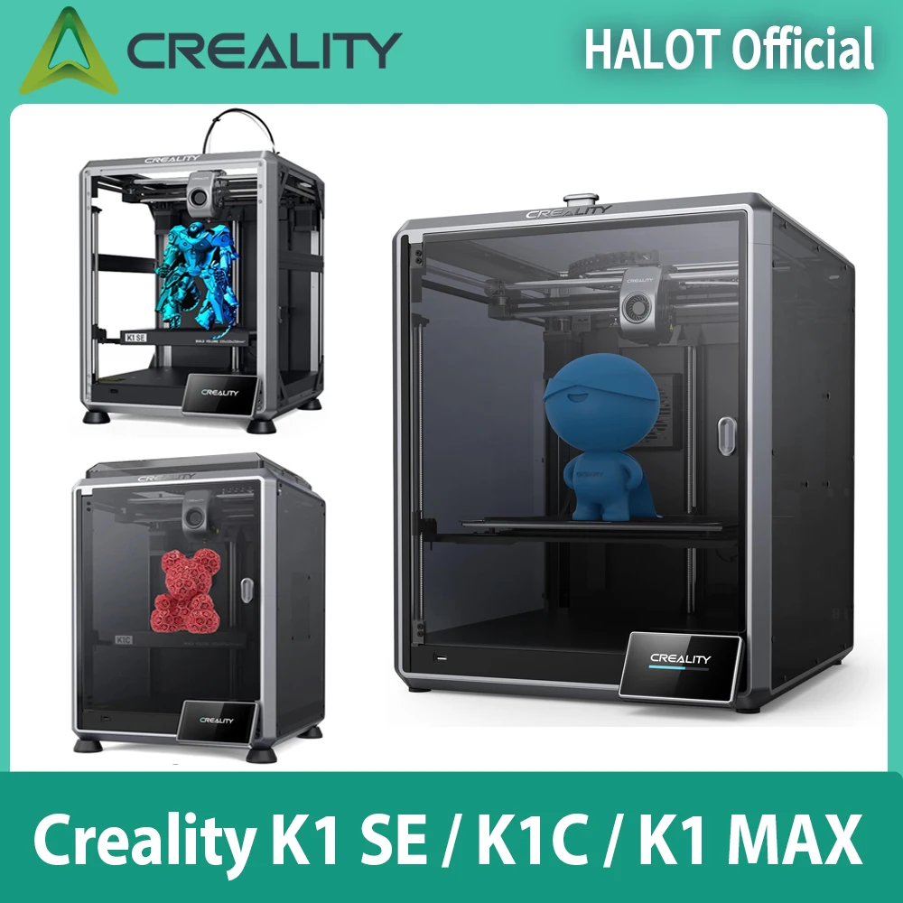 Creality K1C /K1 MAX 3D プリンタ 600mm/s 高速印刷 Al カメラ