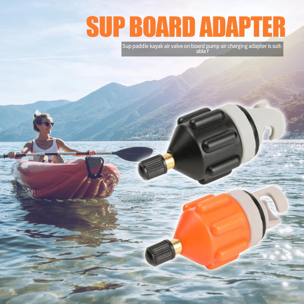 Hot Sale Air Valve Adaptor Skillful Manufacture Rowing Boat Air Valve Adaptor Nylon Kayak Inflatable Pump Adapter for SUP Board