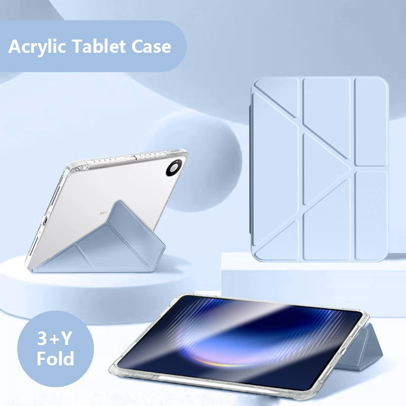 Premium Acrylic Stand Cover with Pen Holder