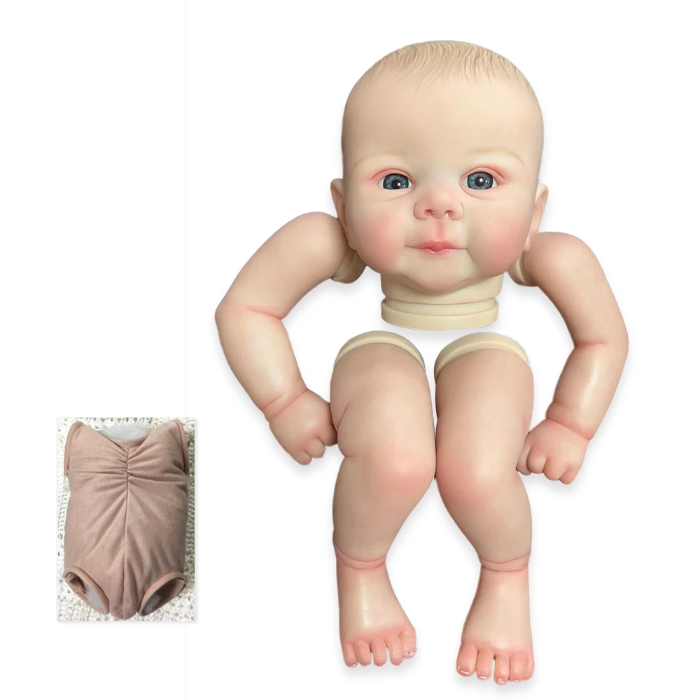 NPK 19inch Finished Doll Size Already Painted Julieta Kits Very Lifelike Baby Doll with Many Details Veins 5