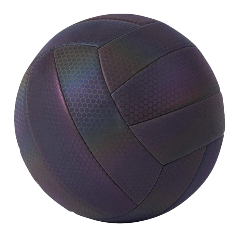 Pallavolo riflettente NEW Outdoor pallavolo incandescente olografico  illumina il gioco notturno regali di pallavolo per bambini e adulti| | -  AliExpress
