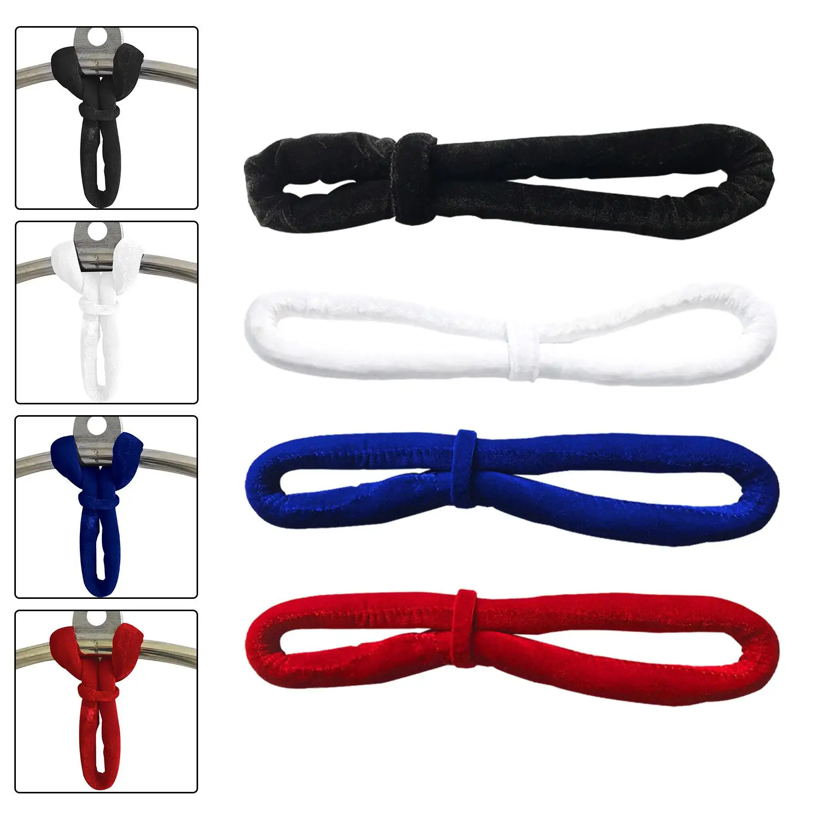 Hand Loop Strap Noose Assist Tool Strength Training Soft Flexibility Velvet 15