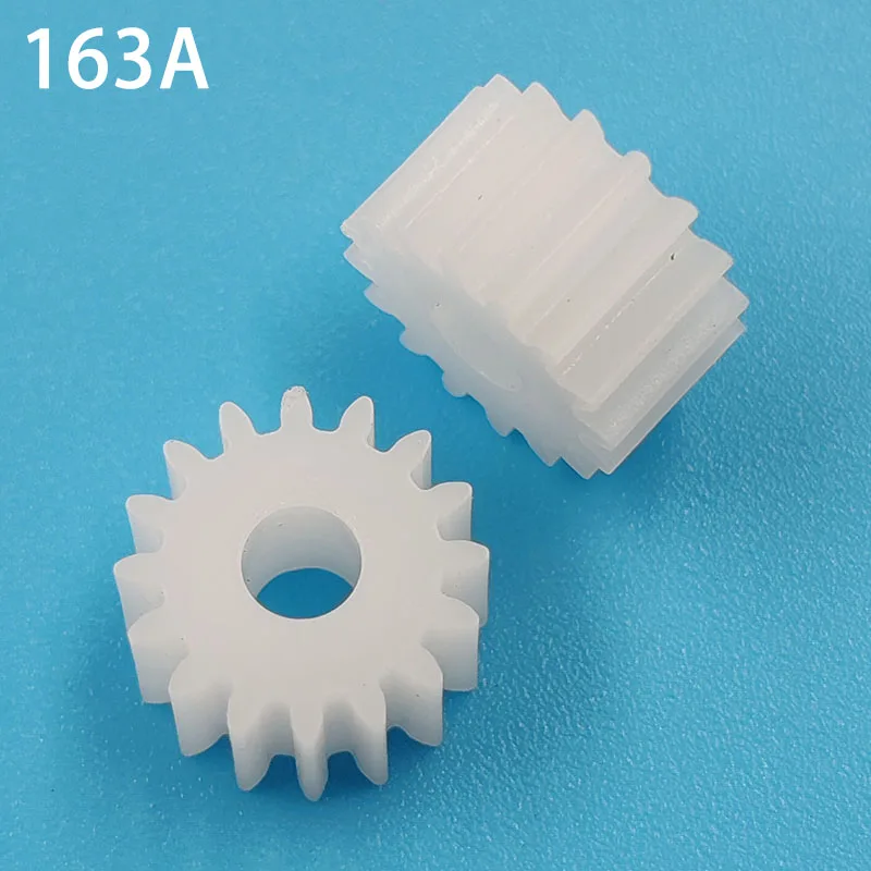 163A 0.5M Gears Modulus 0.5 16 Teeth Plastic Gear Motor Motor Roller Toy Accessories 10pcs/lot