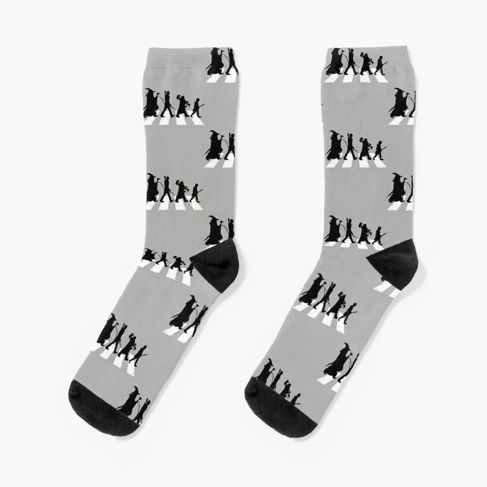 Shadow Mordor Road Socks fashionable men cotton high quality Women's Socks Men's