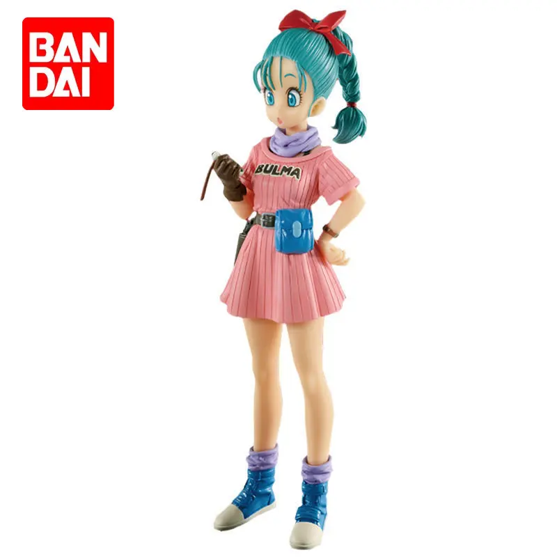 Bandai SC Dragon Ball Bulma Action Figure Anime Model Doll Collectible
