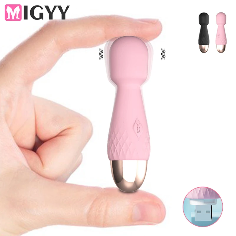 Mini Zauberstab Vibratoren für Frauen Klitoris Stimulator AV Stick G-punkt Massager Weibliche Masturbator Erwachsene Sex Spielzeug für Frau 1