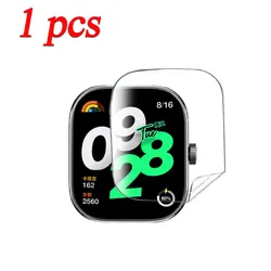 5PCS Hydrogel Full Cover Soft Screen Protector for Smart Watches - Premium Watch Accessories (4PCS)