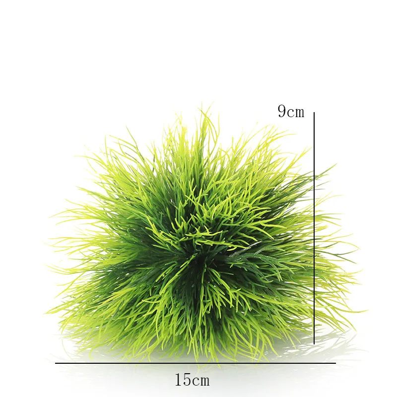 Artificial Aquarium Grass Decor - Underwater Decorative Landscape Plant Ornament