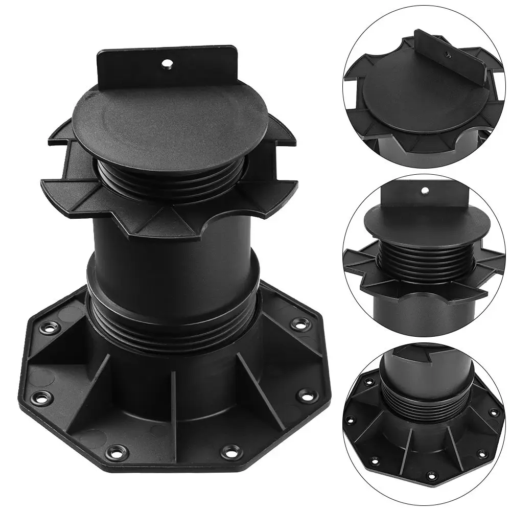 Floor Support Pedestal 1 PC Pedestal Bearing Terrace Bearing Height-adjustable Slab Decking Boards WPC Wood