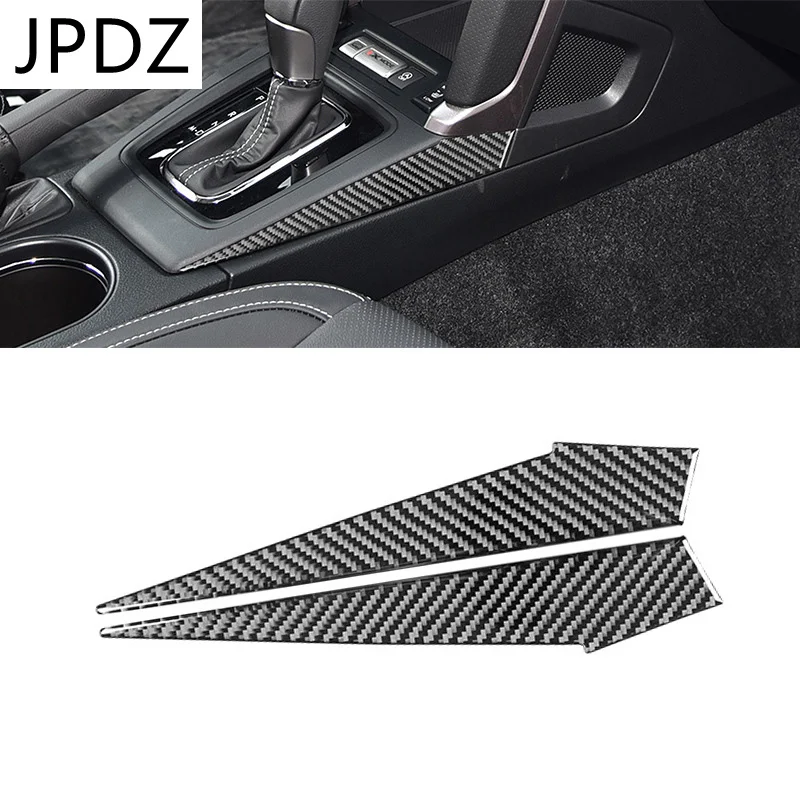 

2 pc/set Carbon Fiber Center Console Side Stickers Cover Trim for Subaru Forester 2013 2014 2015 2016 2017 2018 2019 Accessories