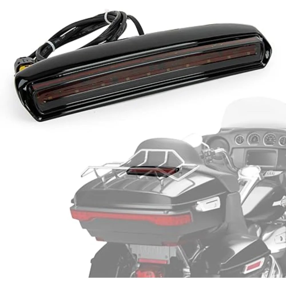 

Motorcycle Rear Tour Pack LED Lid Light Running Brake Light for CVO Electra Glide Ultra Limited Classic Low Tri Glide 2014up