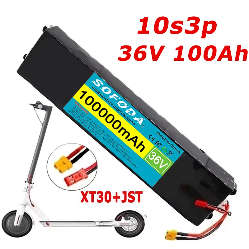 Batterie 10S3P 20Ah 42V 18650 Lithium Ion  pour Vélo Électrique