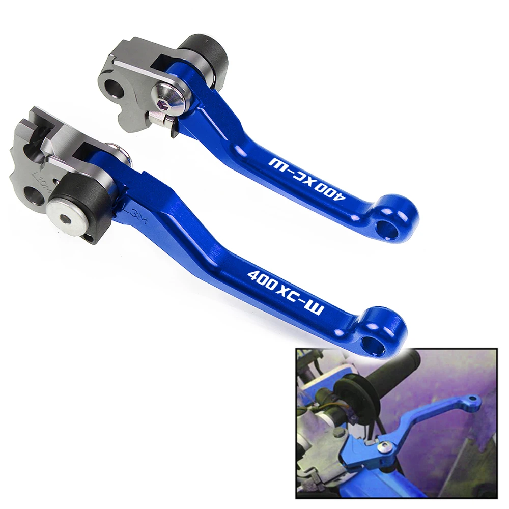 

Aluminun Motorcycle Accessories For 400 XCW 400 XC-W 400xcw 2005 2006 2007 2008 2009 2010 Dirt Bike Pivot Brake Clutch Levers