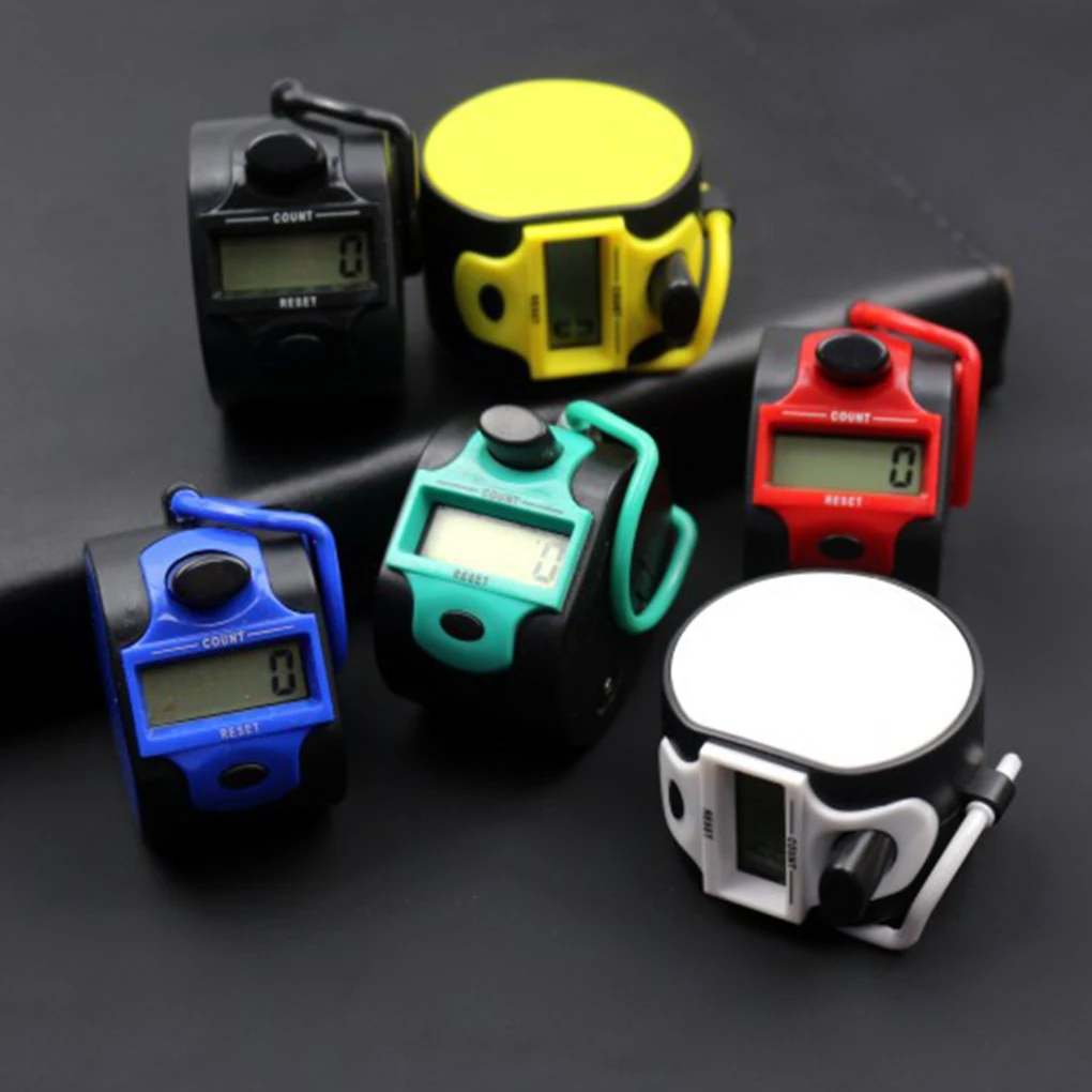 

Tally, счетчик, 5 цифр, Ручной ЖК-дисплей, Счетный инструмент для игры в гольф, вязание