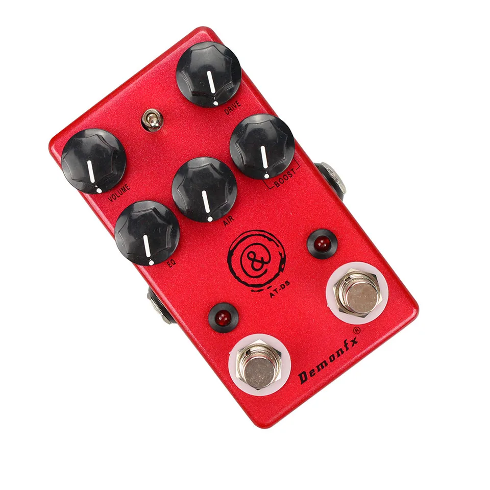 Demonfx Pédale D'effet Pour Guitare Version 2 0 Conçue Pour TS RED II Avec Modes Overdrive Et Booster