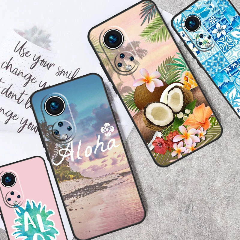 Aloha Beach Life Custodia Per Telefono Hawaii Per Honor 70 50 90 Lite Magic 5 6 Pro X6 X7 X8 X9 X6A X7A X8A X9A X8B X9B Cover