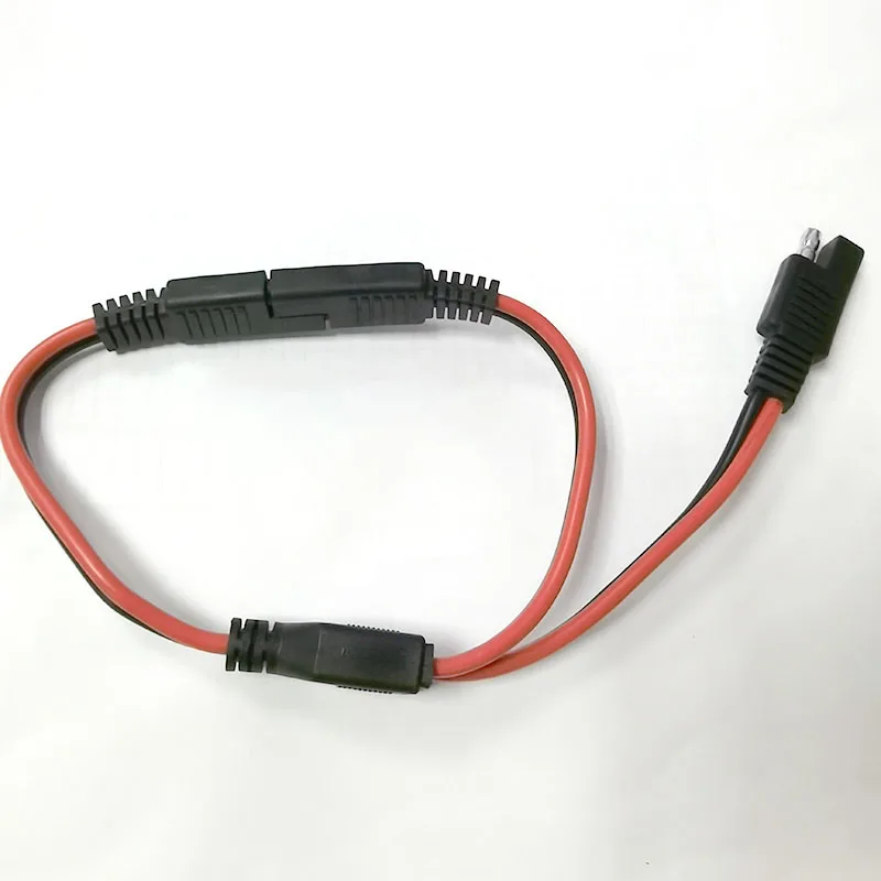 Cavo Splitter Y SAE Da 1 A 2 – Prolunga 30cm 14AWG Per Pannello Solare E Batteria