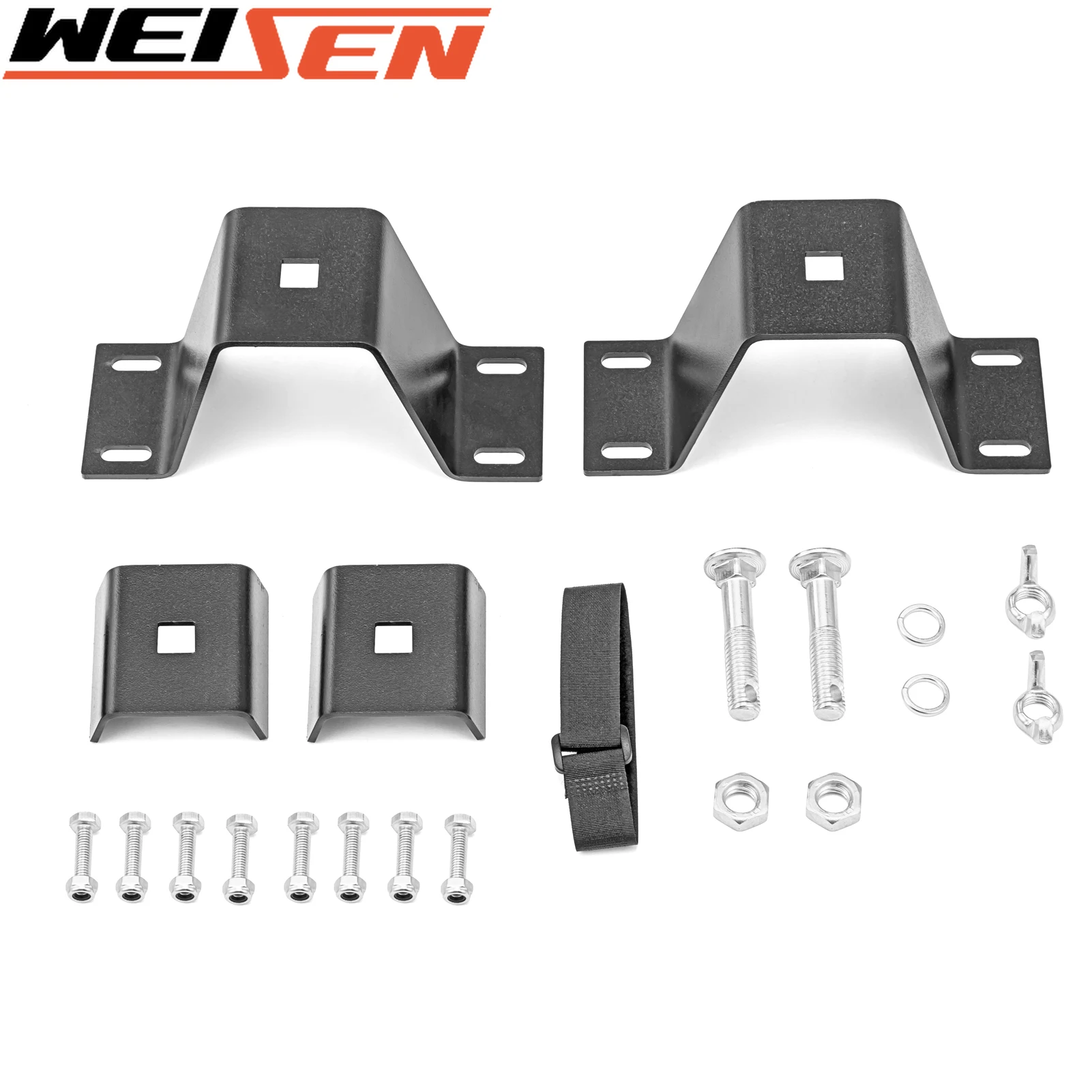 

Secure High Lift Jack Rack Mount Kit For Chevrolet Silverado 1500 /Toyota Tundra Yaris/ Ford Explorer F-150/ Jeep Wrangler