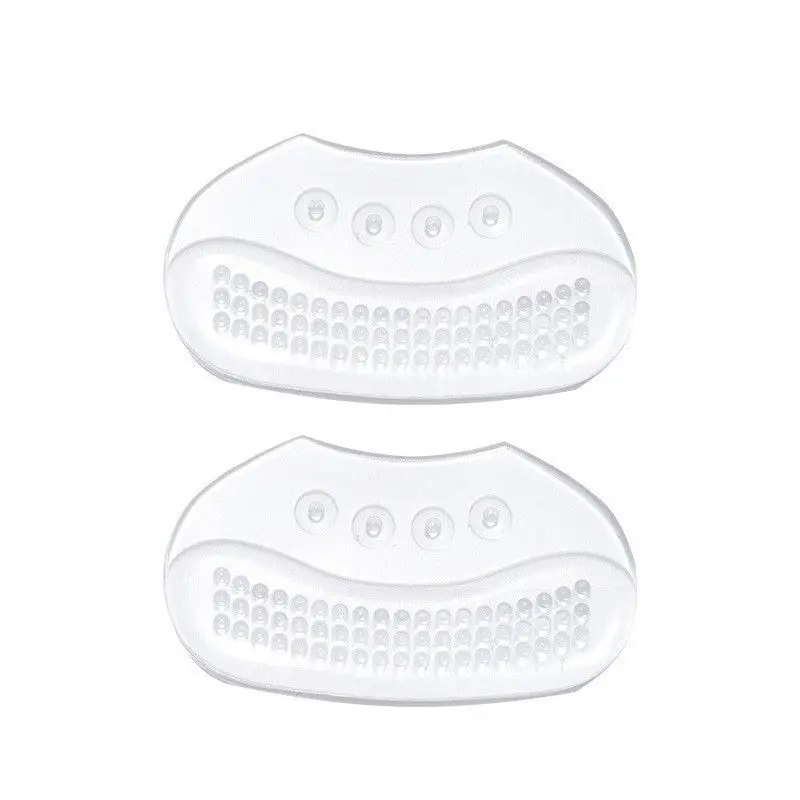 Shoe insoles silicone high heels heel sticker protector sneakers gel inserts heel cups anti-slip adjust size foot pad