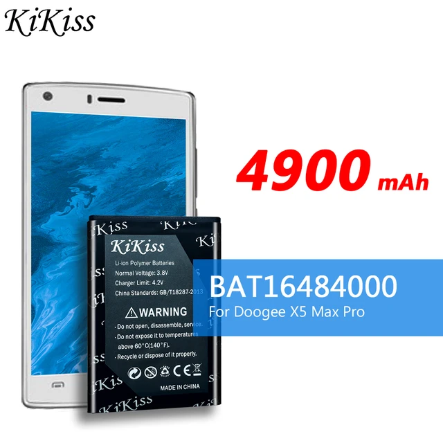 Mobile Phone Battery BAT16484000 Batterie X5max Pro Bateria Accumulator AKKU  for Doogee X5 Max Pro - AliExpress