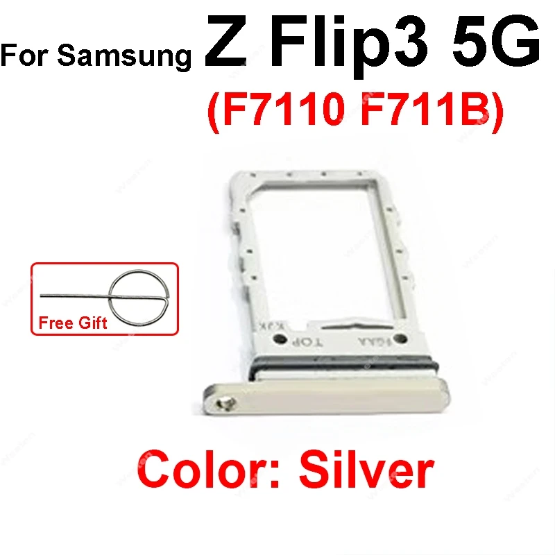 Enhanced Sim Card Tray Reader Holder Slot for Samsung Galaxy Z Flip Series