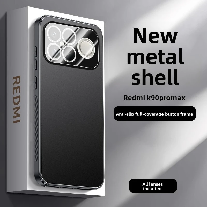 Advanced Metal Frosted Honeycomb Heat Dissipation Anti-Drop Phone Case