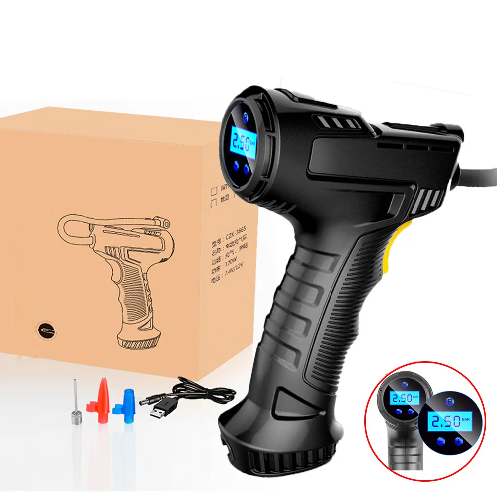 Compresordeaireparacochebombainflableinalmbricarecargablede