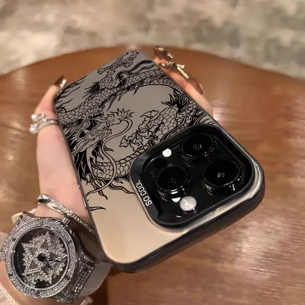 Luxury Dragon Design Shockproof Phone Case Cover