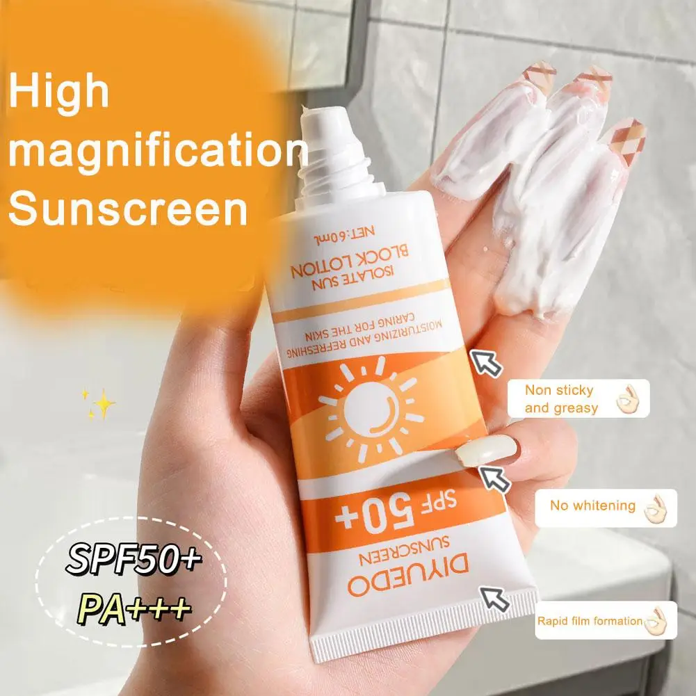 Sunscreen Cream SPF50+PA+++ UV Protection For All Skin type