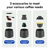 Portable Manual Coffee Machine 3In1 Italian Capsule Coffee Machine Outdoor Travel Hand Pressure Coffee Pot Capsules Coffee Maker 2