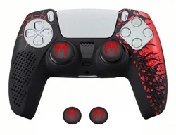 Enhanced Grip Silicone Cover with Thumb Grips and Touch Pad Sticker (08)