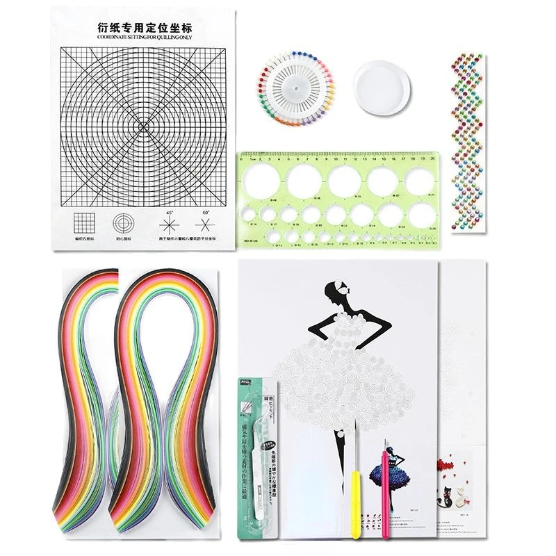 Complete Quilling Paper Kit 3