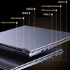 Dual Screen Laptop Intel Xeon W-10855M 16.1+14.1 Inch 5.1GHz 64GB DDR4 4TB SSD 8Cores 16 Threads HD Camera Portables Computer 5