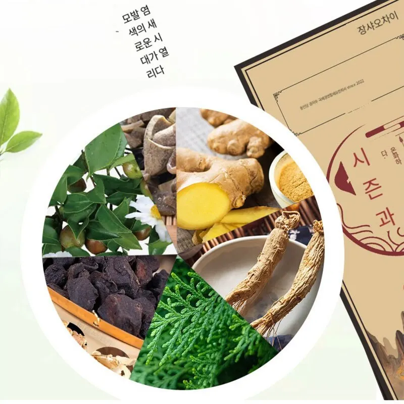 Hair dye shampoo Chestnut Brown Dark Tea Black Hair Instant Black Hair For Natural Dye For Men Women Color Simple To Use