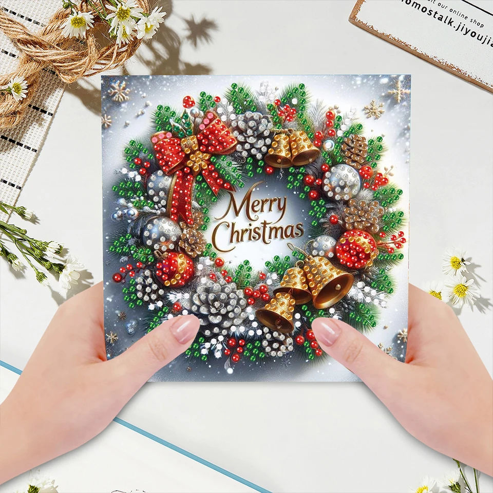 Cuadros Decorativos 8 Uds. Tarjetas De Felicitación Con Pintura De Diamantes DIY, Postales De Mosaico De Agradecimiento Hkdz17 Sywqhk Nuevos Originales