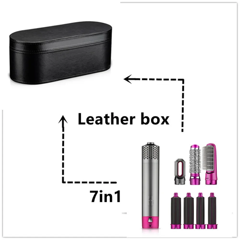 7 in 1 Multi-function Hot Air Comb Dry and Wet Hair Straightener Curly Hair Dryer hair dryer hair straightener hair straightener brush hair straightener comb hot air hair brush
