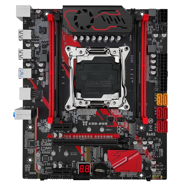 다양한 용도에 활용되는 MACHINIST RS9 X99 마더보드 콤보 Xeon E5 2640 V4 키트