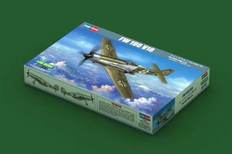 プラモデル完成機　1/48　フォッケウルフ(1) フォッケウルフ Fw190 A-8 4in1 (R2/R6/R7/R8) (プラモデル