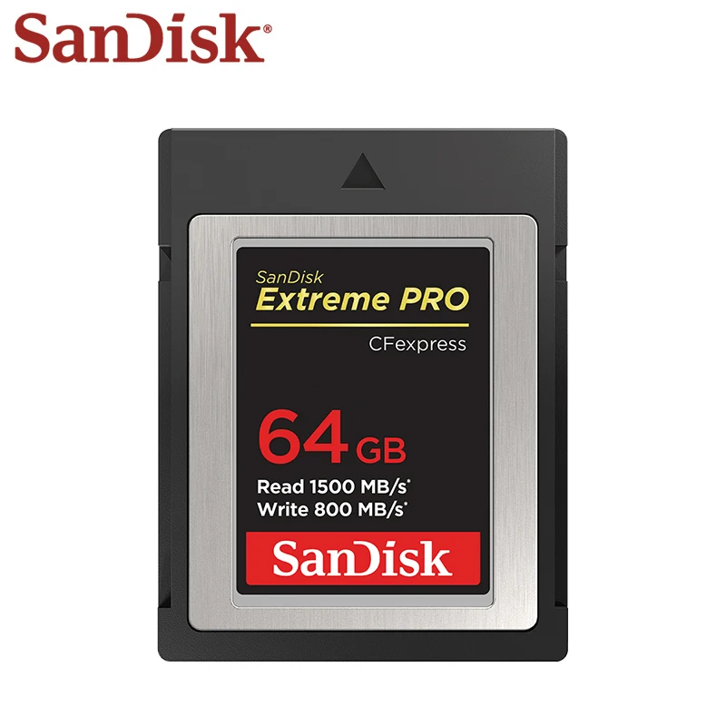100%  Sandisk Extreme PRO CFexpress B Ÿ ī,  CFE B Ÿ ޸ ī, ī޶ 4K , 64GB