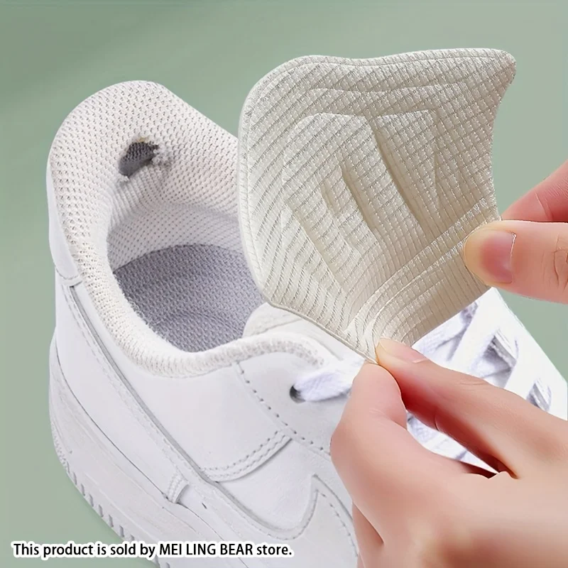 [Heel Protectors] 12PCS Self-Adhesive Heel Pads,Multi-Color Options, Suitable for Oversized Shoes,Improve Fit and Comfort