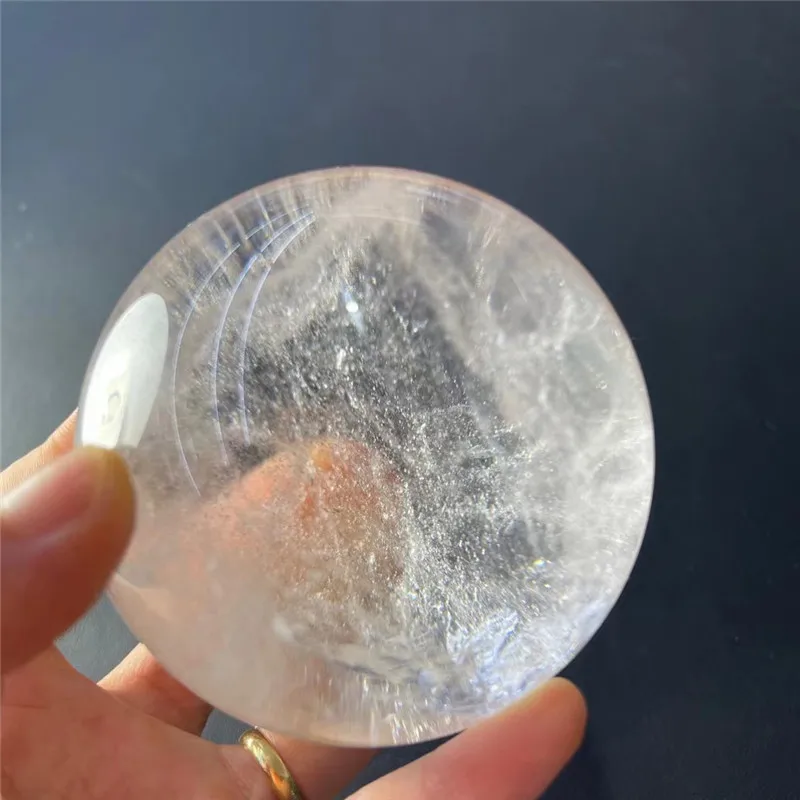 AAAA Natural transparent White Quartz Ball Crystal Ball room decoration home decoration gemstone aquarium 4