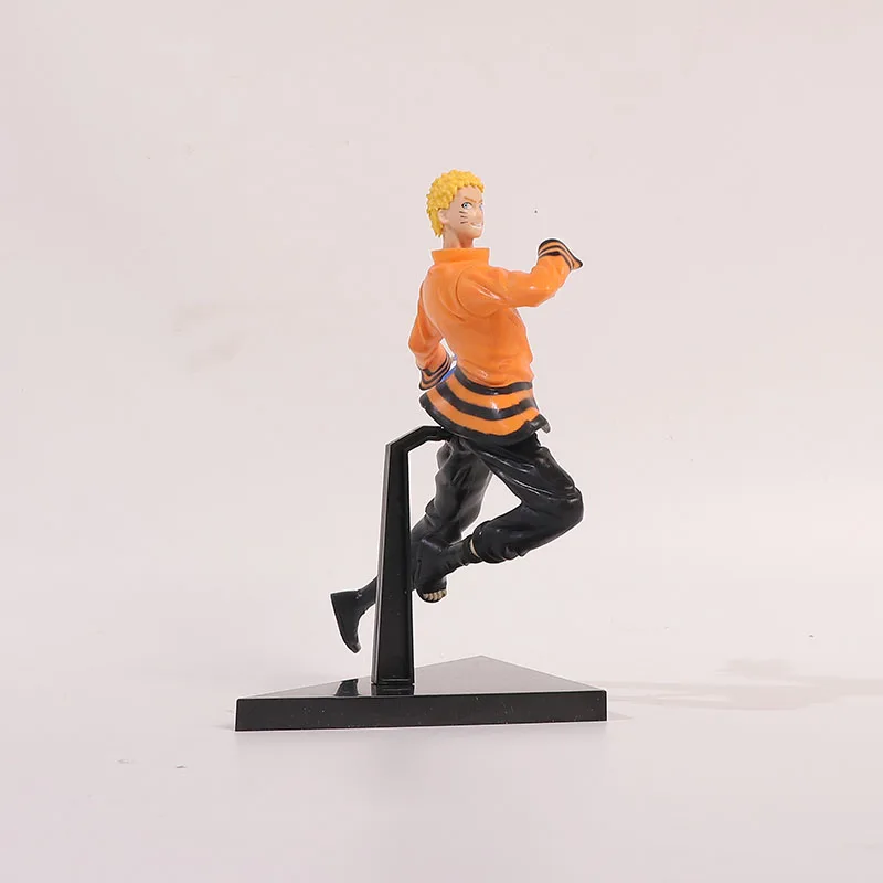 Naruto Uzumaki boruto figura anime, pai e filho versão, brinquedo