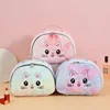 Fur Cat Cosmetic Bag Women Plush Makeup Bag Female Beauty Case Travel Large Toiletry Makeup Case Bag Female Girl Organizer Bags 1