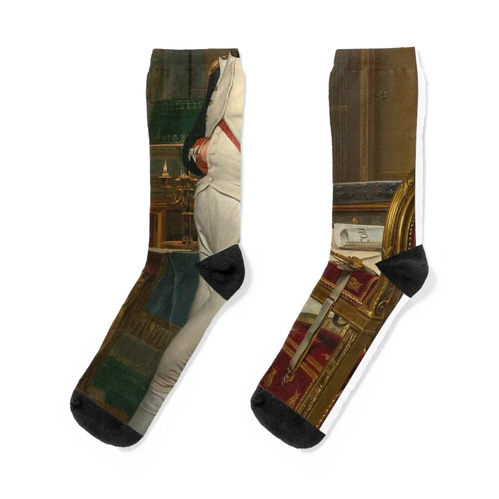 

Napoleon Bonaparte Portrait Socks kawaii sports and leisure luxury Socks Women Men's