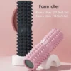 45cm High Density Foam Roller Yoga Column Deep Massage Fitness Equipment Sport EVA Block Muscle Relaxation Pilates Gym Exercises 2