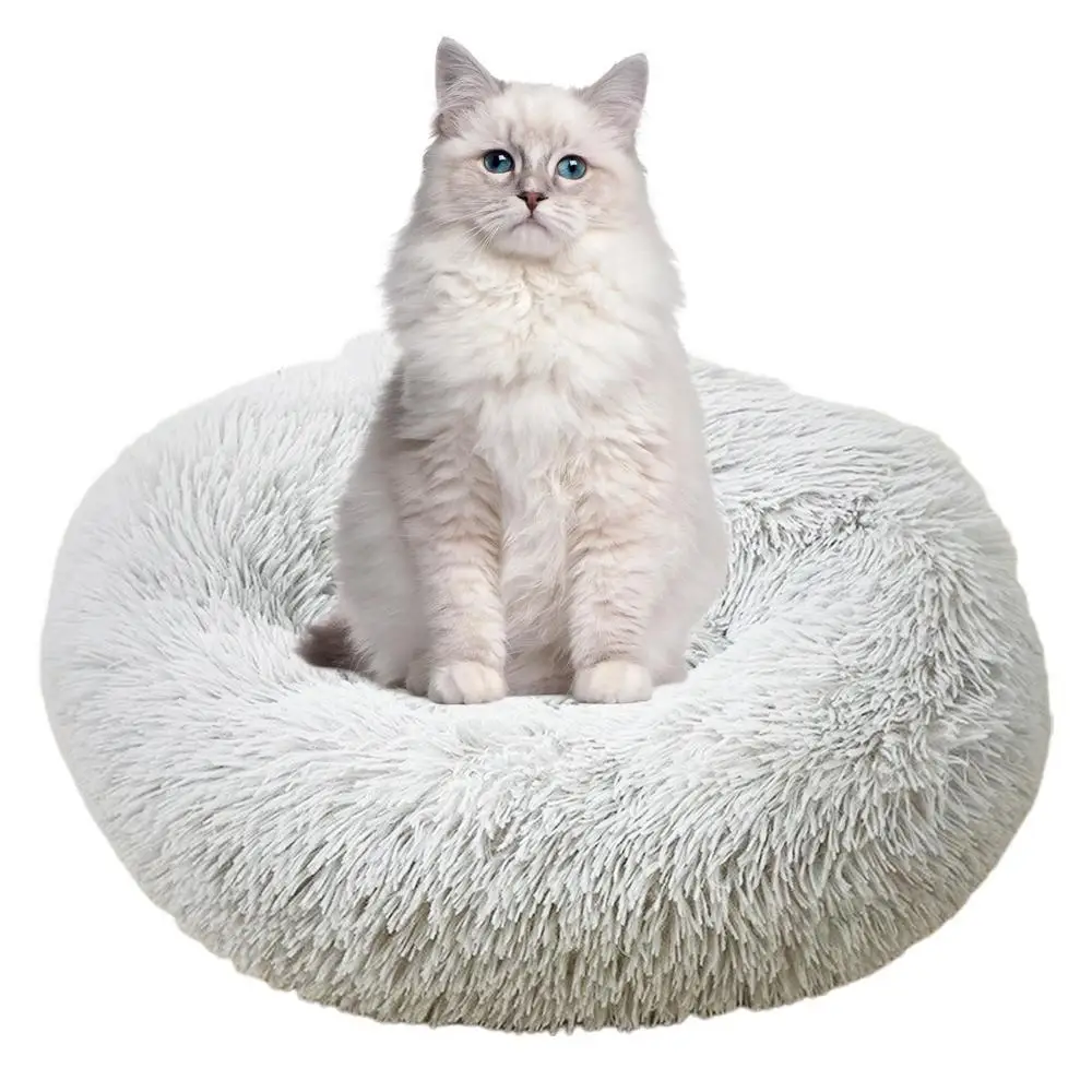 Soft Plush Pet Bed with USB Heating