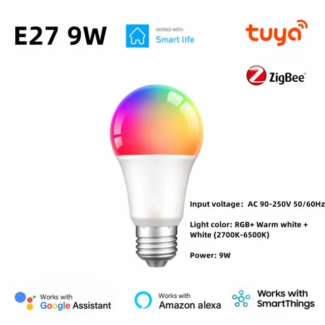 E27 9W Zigbee