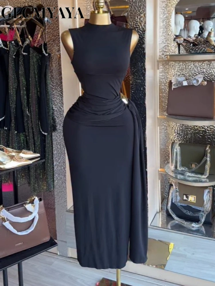 فستان سهرة حرير فاخر