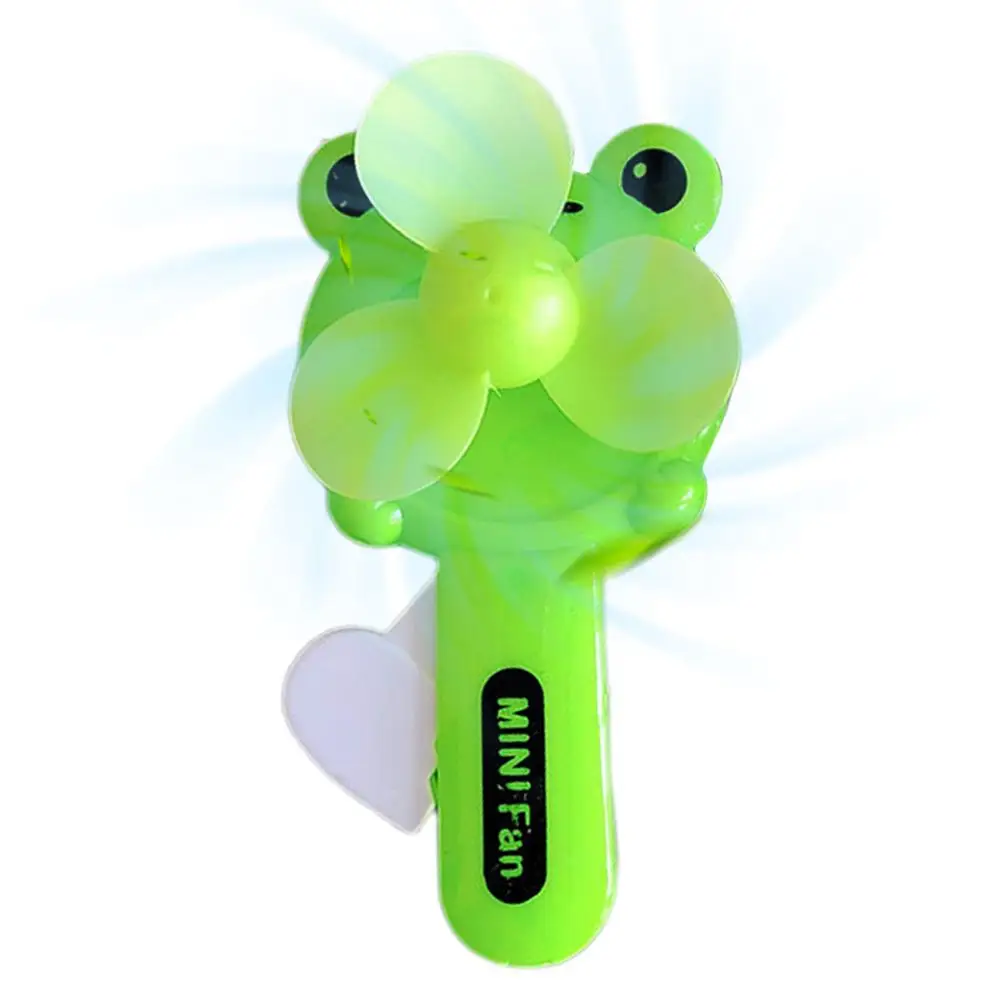 Manual Press Small Fan Hand Pressure Fan Personal Fan Handheld Cartoon Mini Portable Hand Fan Novelty Toys for Boys Girls 5